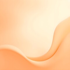 soft peach orange abstract wave background