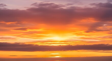 That fleeting moment when the sky whispers in fire and honey