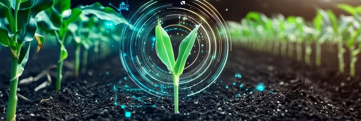 Innovative Technology in Agriculture Growing Crops and Cultivating Modern Agricultural Fields