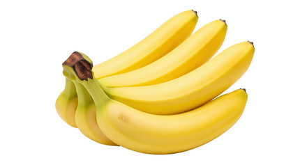 Isolated Bunch of Bananas
