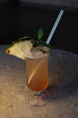 Sex on the beach cocktail