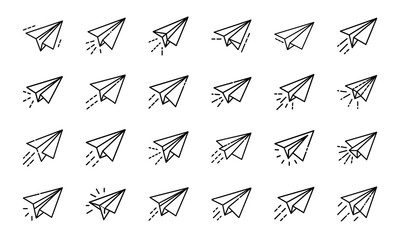  Collection of Glowing Digital Marketing, Communication, and Business Icons