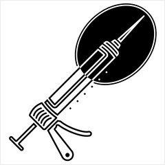 Silicone Sealant Gun Icon Y_2210001