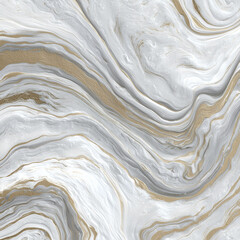 Elegant white marble texture with shimmering gold veins, luxurious abstract surface for sophisticated designs