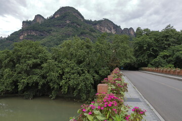 Landscape of Wuyishan city, Nanping China