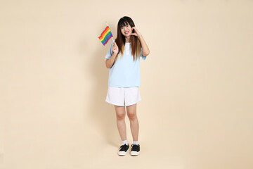 20s Asian Woman in casual clothes