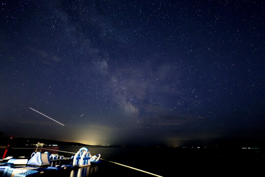 Milchstrasse am Horizont