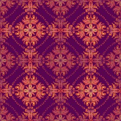 seamless damask pattern