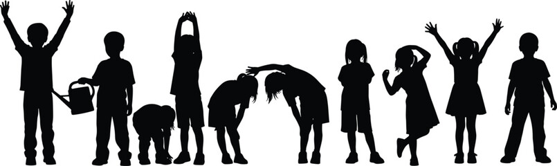 Cute cartoon underwater sea creatures vector illustration, marine life design, colorful ocean animals clipart for kids, education, decoration