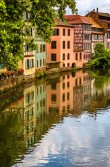 Fototapeta premium view of the city of Strasbourg in Alsace