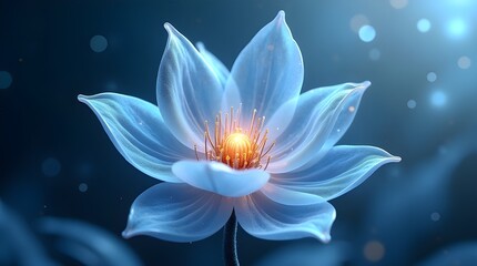 Fototapeta premium water lily flower