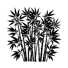 vector illustration of bamboo