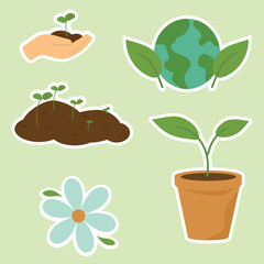 Eco Stickers Collection