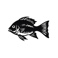 Obraz premium fish pictures silhouette