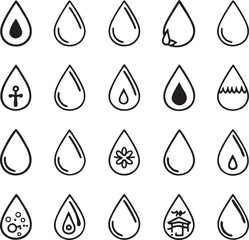 Abstract geometric shapes and lines with a distinctive silhouette design