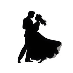 ballroom dance silhouette