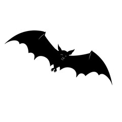 bat clipart silhouette