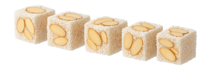 Mango panna cotta in a clear round mold with a thin layer of mango jelly on top