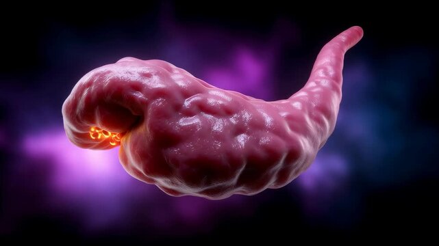 Detailed Anatomy of Pancreas Exploring Its Role in Insulin Production, Injection Processes, and Digestive Health in Biology