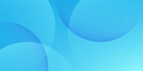 Abstract round blue background. Vector illustration
