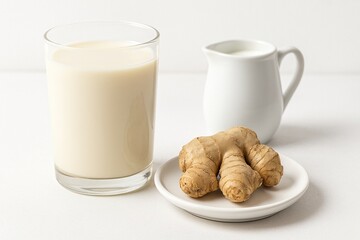 Indonesian Susu Jahe. Warm and Soothing Ginger Milk. Homemade Ginger Milk Remedy