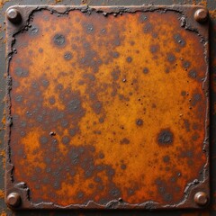 Background, texture. Rusty old metal. AI generative.