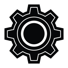 gear icon vector illustration