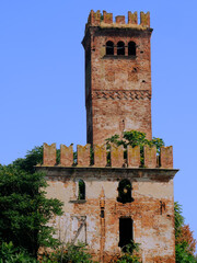 Casalbagliano, Alessandria province, Italy: ruins of the historic castle