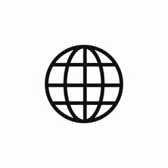 global network internet icon sign vector