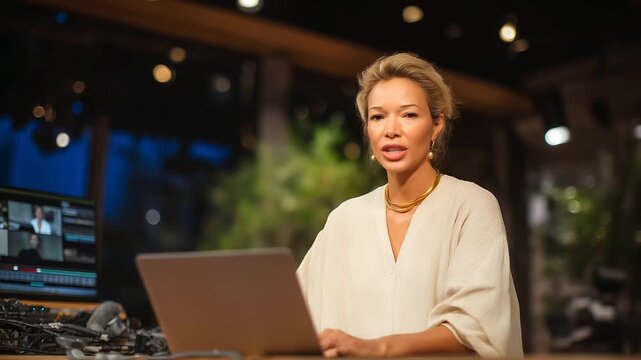 Webinar Organizer Managing a Hybrid Session with Laptop and Cameras