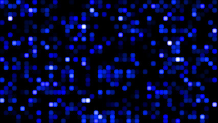 Pink and blue digital arrows vector illustration, Abstract digital background with flashing neon lights and glowing random high tech dots,