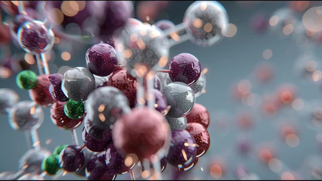 Dynamic interactions of lithium ions at the microscopic level are illustrated, showcasing the movements and transformations within compounds essential for energy storage mechanisms