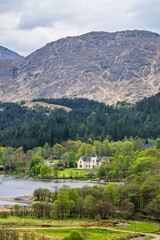 Loch Shiel from, Glenfinnan, River Finnan, West Highland, Scotland