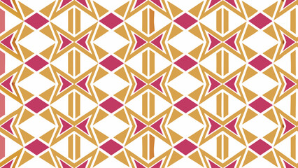 modern geometric vector designs seamless pattern illustration golden colors isolated white backgrounds for wallpaper concept, fabric, textile, book cover, wrapping papers,backgrounds, textured,