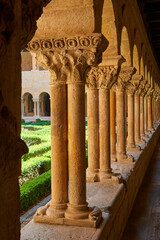 Cloister of the monastery of Santo Domingo de Silos