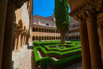 Cloister of the monastery of Santo Domingo de Silos