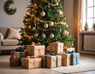 Christmas tree with gifts (7)