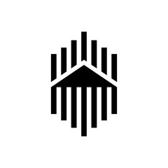 financial icon growing upwards