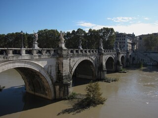 Fototapeta premium Rome, Italy-November 14, 2013: A trip to Rome