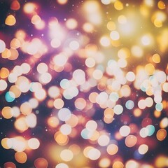 Fototapeta premium Abstract Bokeh Background with Soft Glow for Elegant Designs and Artistic Concepts