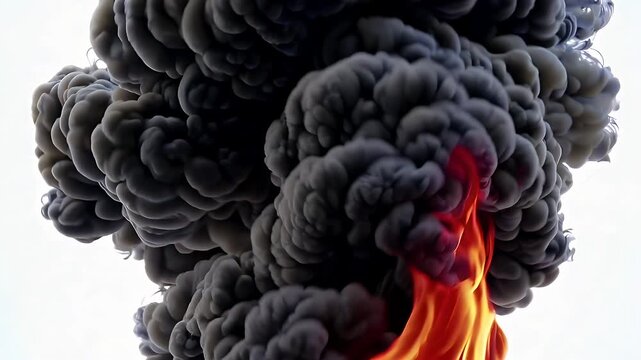 Harness elemental drama pristine K roaring bonfire scarlet gold tongues lashes upward charcoal smoke curling white infinity perfect chroma ready overlay disaster FX camp fire ambience explosive logo