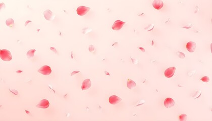 흩날리는벚꽃잎로맨틱분홍배경