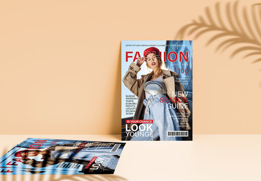 Fashion Magazine Cover Template