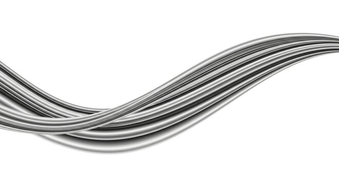 Abstract vector background with smooth, flowing parallel lines. Minimalist illustration symbolizing movement and elegance.