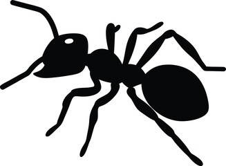 Ant icon, Ant clipart, Ant silhouette vector illustration