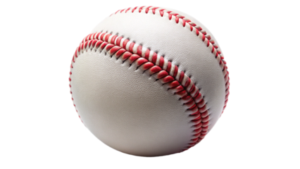 baseball ball isolated on white