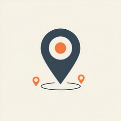 Flat Design Location Pin Map Marker