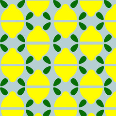 seamless lemon pastel pattern