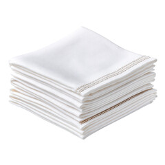 Soft Cotton Napkins Stacked Neatly for Elegant Table Settings and Event Decor
