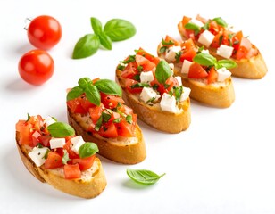 Bruschetta appetizers